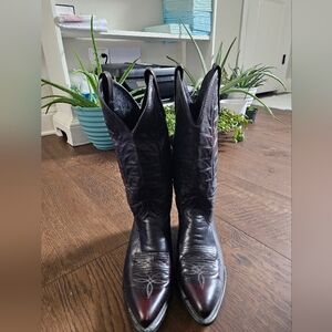 Leather Cowboy Boots